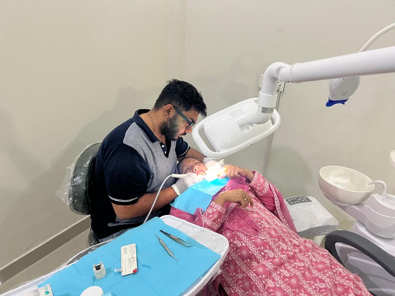 Anterior spacing — 14 months before