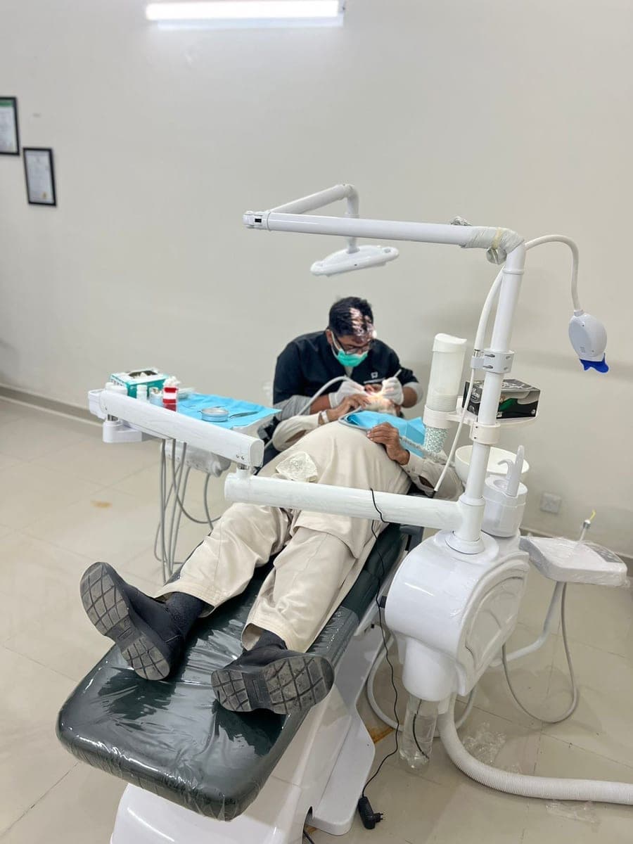 Dr. Mian Momin Ahmad, owner of Odonto