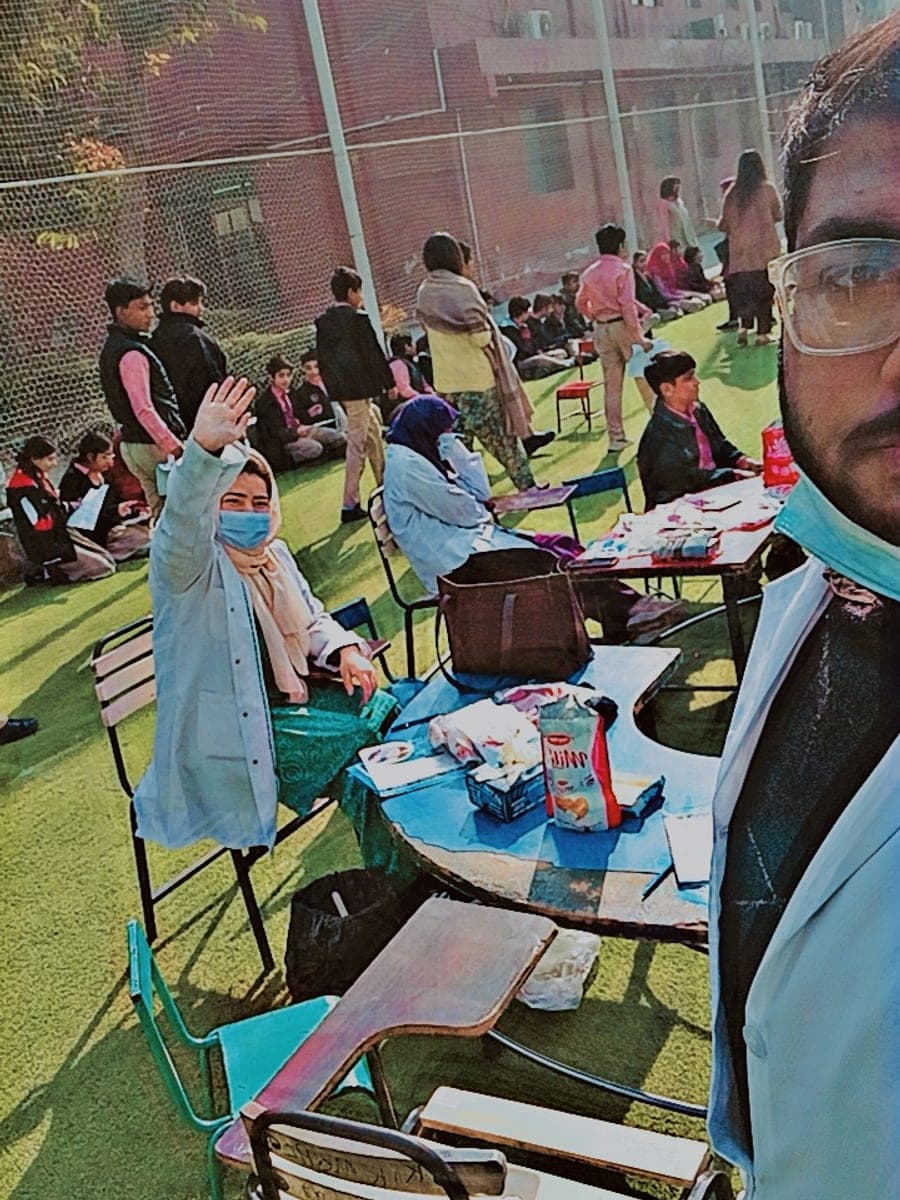 Dental camp setup