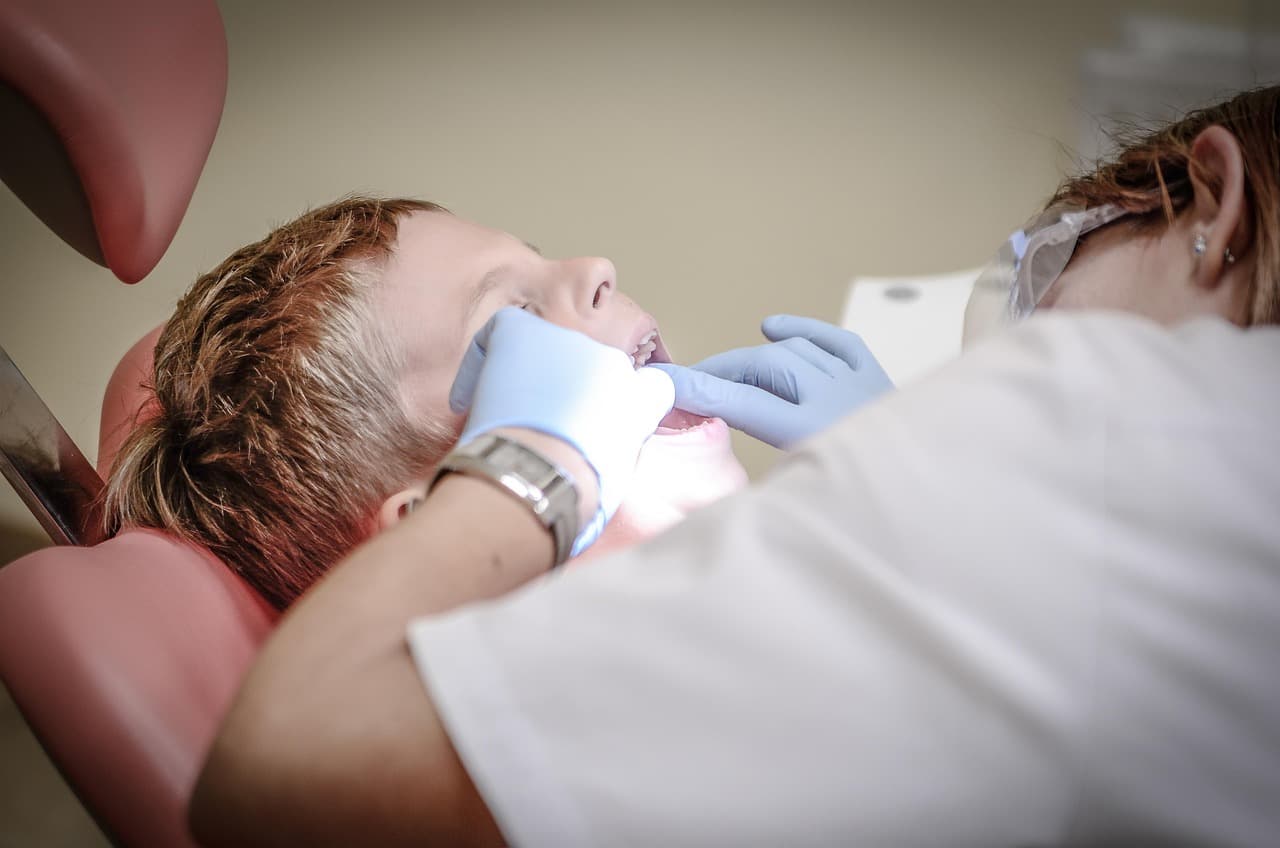 Dental clinic interior